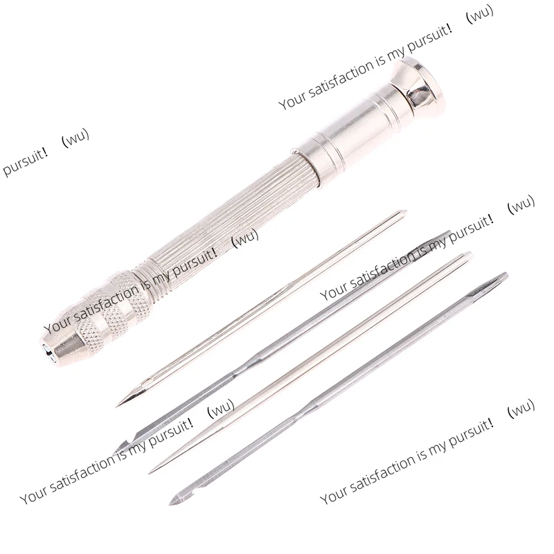 Picture 6: ZOCI-Leather Sewing Awl Repair Kit Replaceable Punch Stitching Needles With Awl Handle For Shoes Stitching DIY Leathercraft