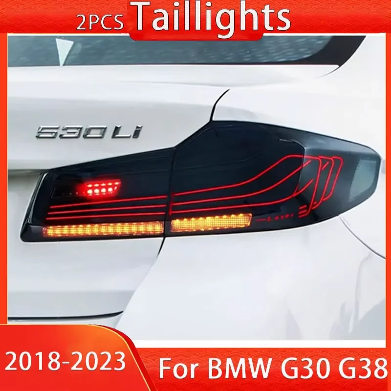 

Car Lights For BMW 5 Series G30 G38 2018-2023 RGB Taillight LED Projetor Tail Lamp Daytime Running Light Auto Accessories