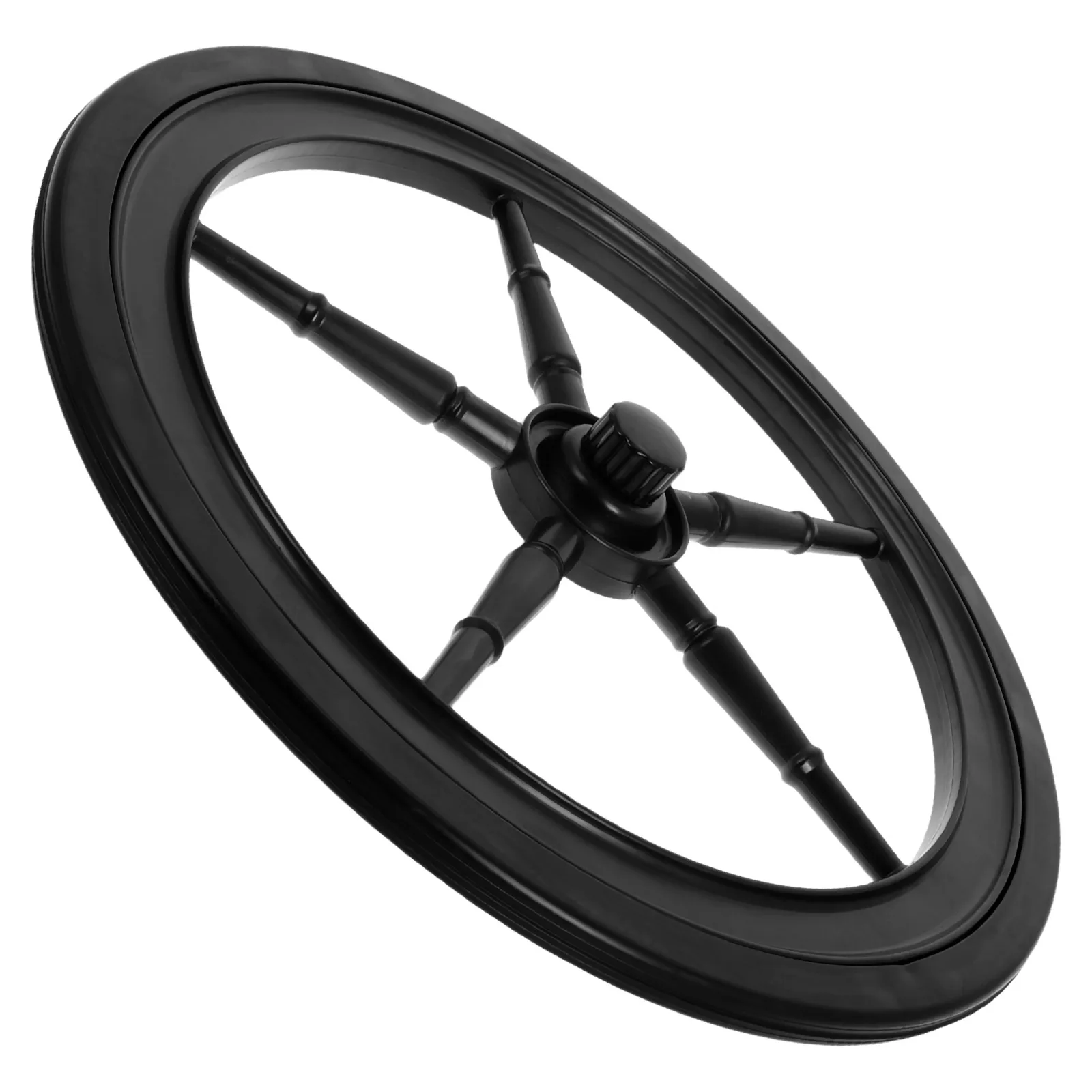 

Durable Dining Cart Wheels Smooth Quiet Replacement Parts for Garden Wagons Hand Trucks Grocery Fold Rubber Tire Compatibility
