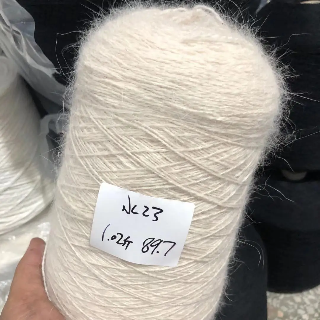 ロングヘアミンク毛糸手編み手作りファイン～ミディアム厚カマレ毛糸衣料用生地ウール毛糸
