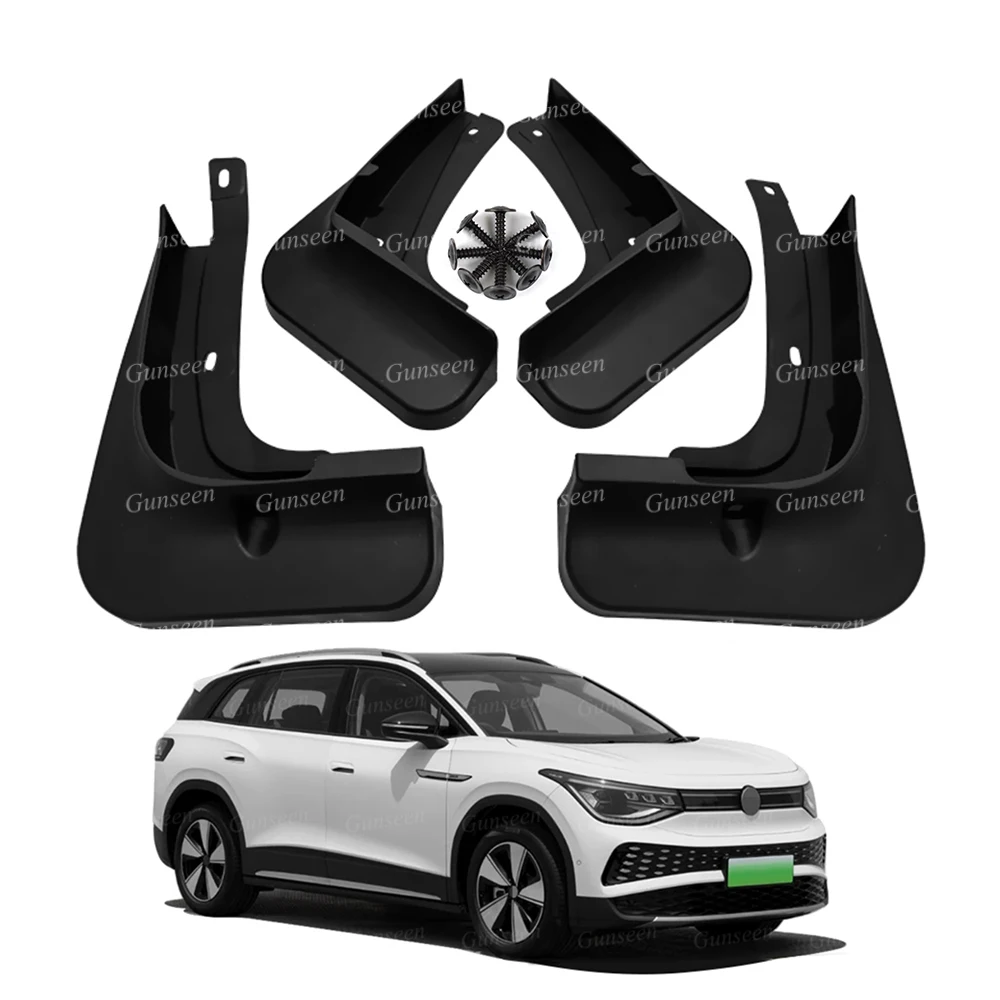 

For Volkswagen ID.6 X VW ID6 ID 6 Car Mudguards 2023 2022 Splash Guards MudFlaps Front Rear Auto Accessories Fender Mud Flaps