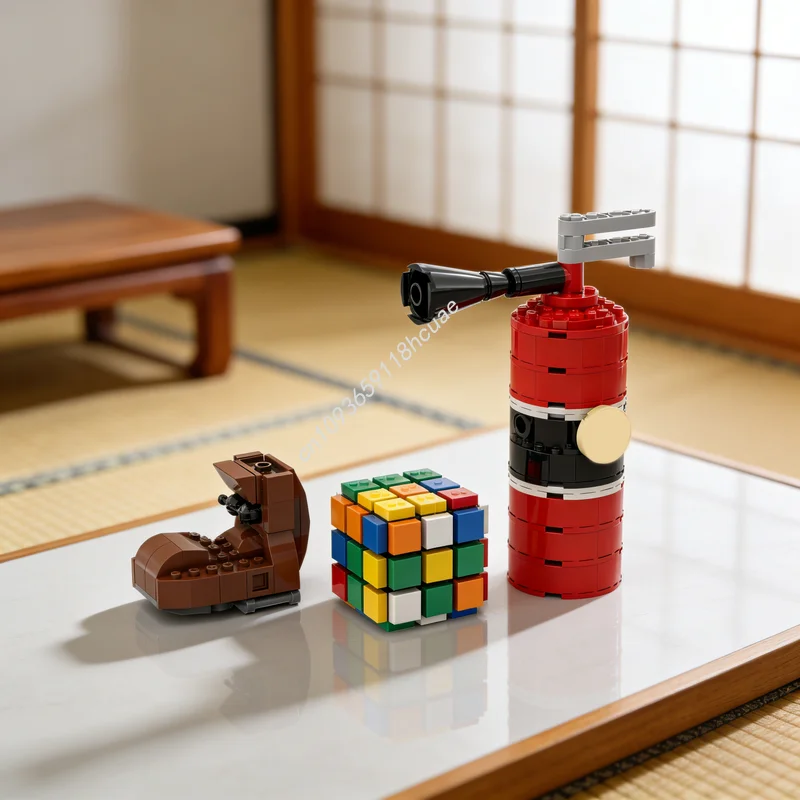 142-teiliges MOC Zubehör WALL E Ideen CUUSOO Modellbausatz Weihnachtsgeschenke Architektur DIY Kreative Ideen Spielzeug Bildung