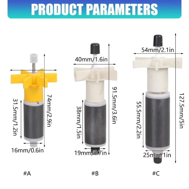 High Performances Water Rotor For Aquarium System Easy Installation Quiet Operations 37JD