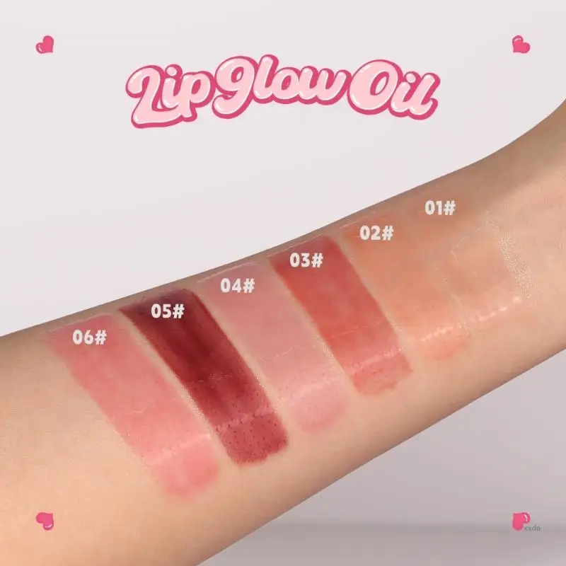 Nourishing  Lips Moisturizing Lip Oil Makeup Sexy Gloss Lips Balm Cosmetics Beauty Lip Plumper for Fuller Healthier Lips