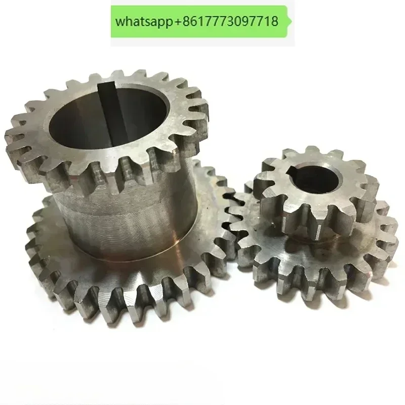 2Pcs/Set Cj0618 Teeth T29Xt21 T20Xt12 Dual Dears Metal Lathe Gear Duplicate Gear Double Gear