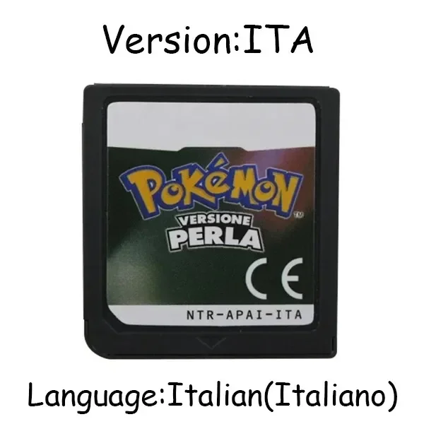 Pokemon Series DS Game Cartridge Video Game Console Card HeartGold SoulSilver Diamond Platinum Pearl Meertalig voor NDS 3DS