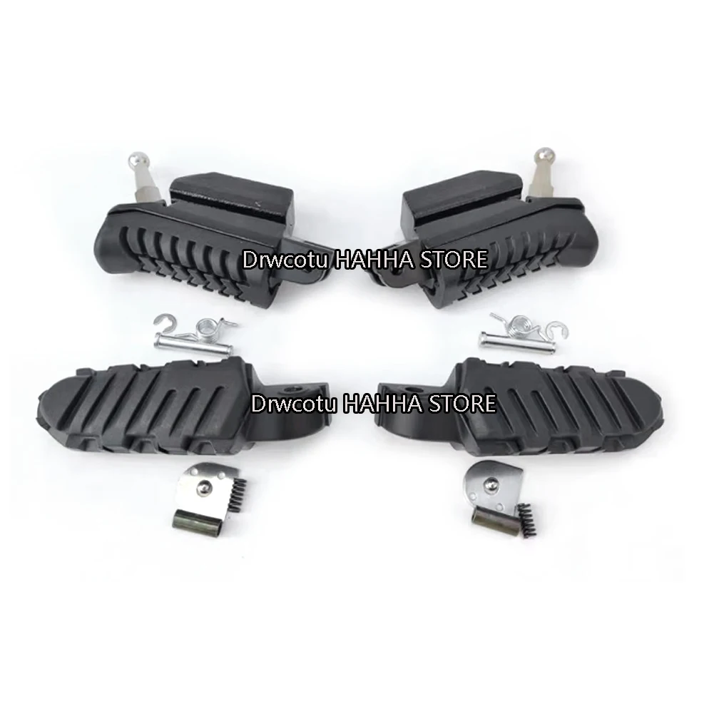 Motorcycle Front Rear Footrest Foot Rest Pedal Left Right Footpegs For QJMOTOR SRV250 SRV300 SRV 500S
