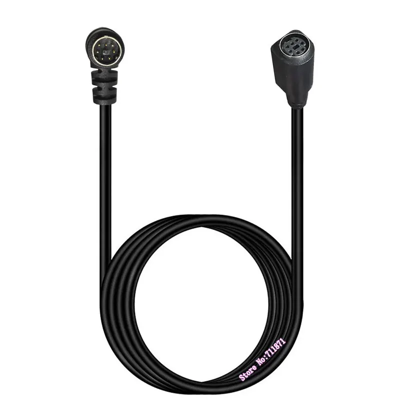 ذكر أنثى 7 إبرة 7Pin S-Video Mini Din محول تمديد كابل خط الزاوية اليمنى الكوع 7 دبوس M F S-Video خط سلك الحبل 7PIN