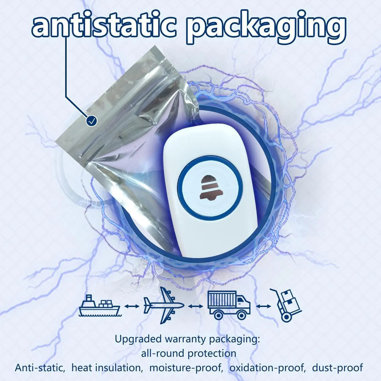 Shock Prank Türklingel, Elektroschock-Streich-Spielzeug für Erwachsene, Witz-Gadget, praktisches lustiges Spiel für Frauen, Männer, Kinder, Familienbüro