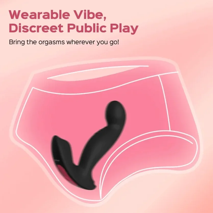 Juntame G-Punkt & Klitoris Vibrator mit rotierendem Kopf Kitzler mit 9G-Punkt Vibratoren Modi für Frauen mit Fernbedienung