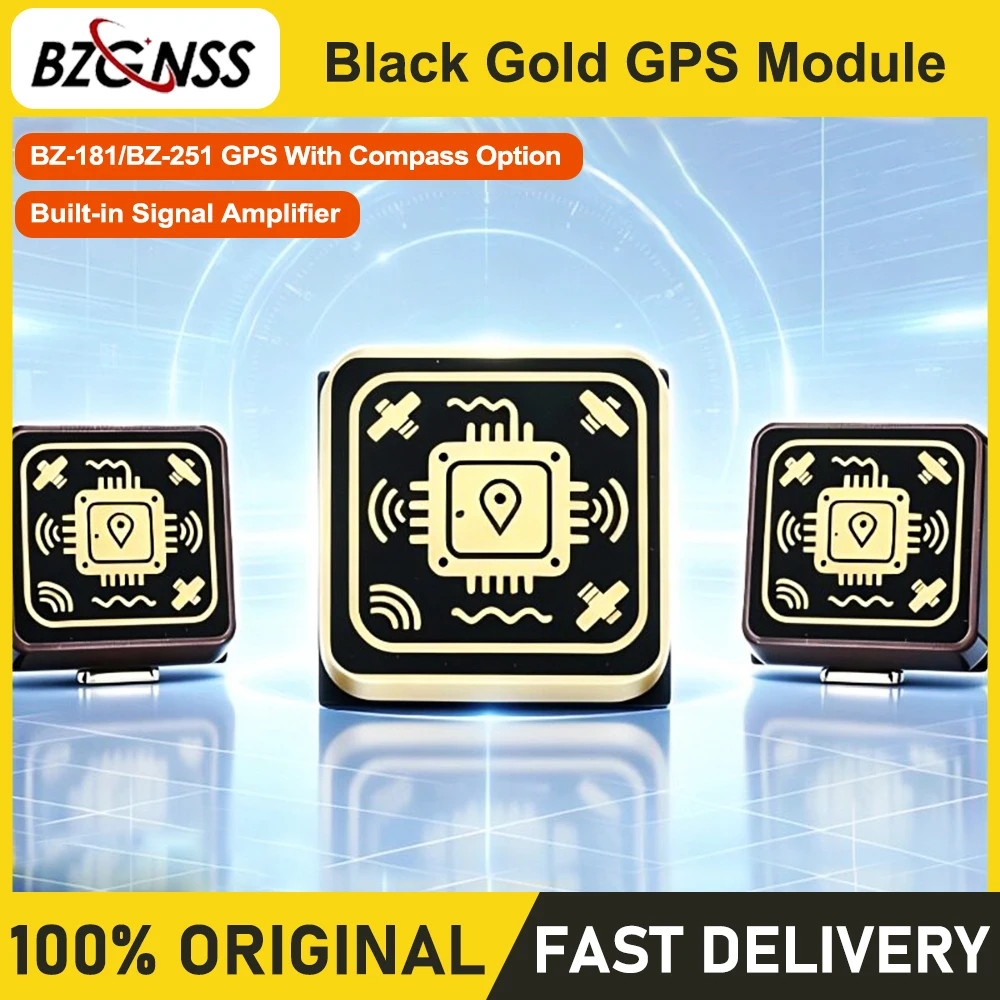 BZCNSS BZ‑181 BZ‑251 BZ‑121 GPS Module With/Without Compass High Precision GNSS for FPV Drone Fixed‑Wing RC Airplane DIY Parts