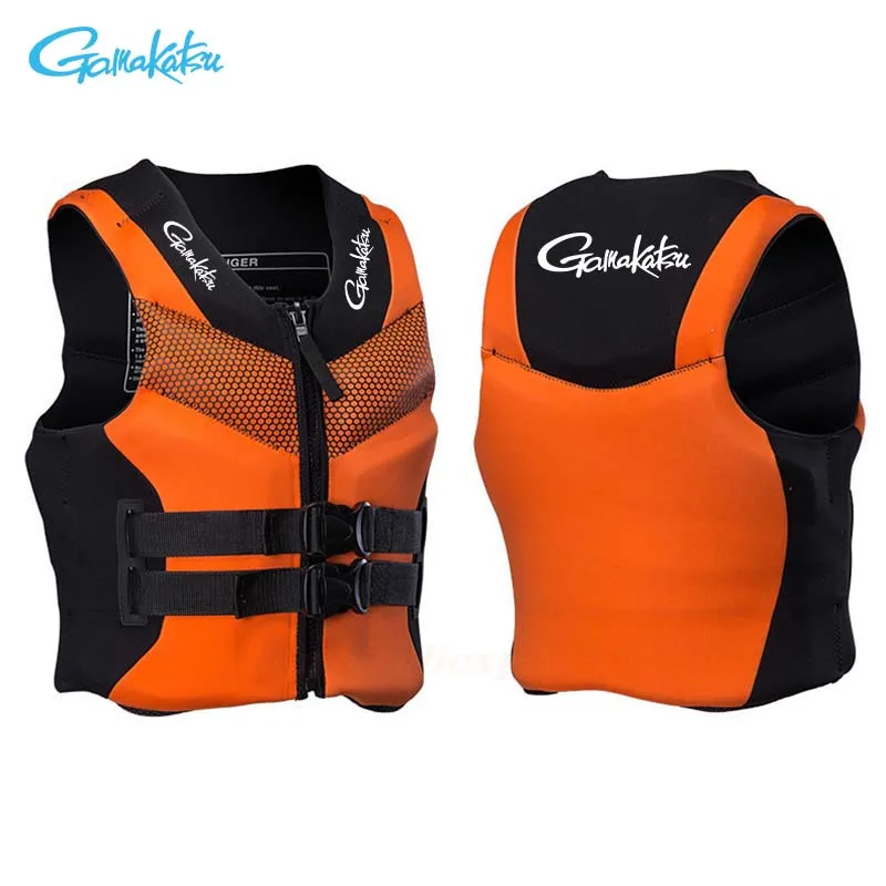 Gamakatsu Multi-Functional Life Jacket Vest Outdoor Fishing A Must-Have For Safety Multiple Pockets For Storage Buoyant Material