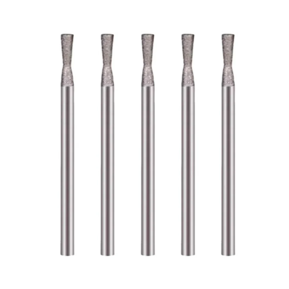 DIY Engraving 0.8 7mm Diameter Grinding Bit Grinder Electroplated Head Round Handle Design Suitable For Hand Drills