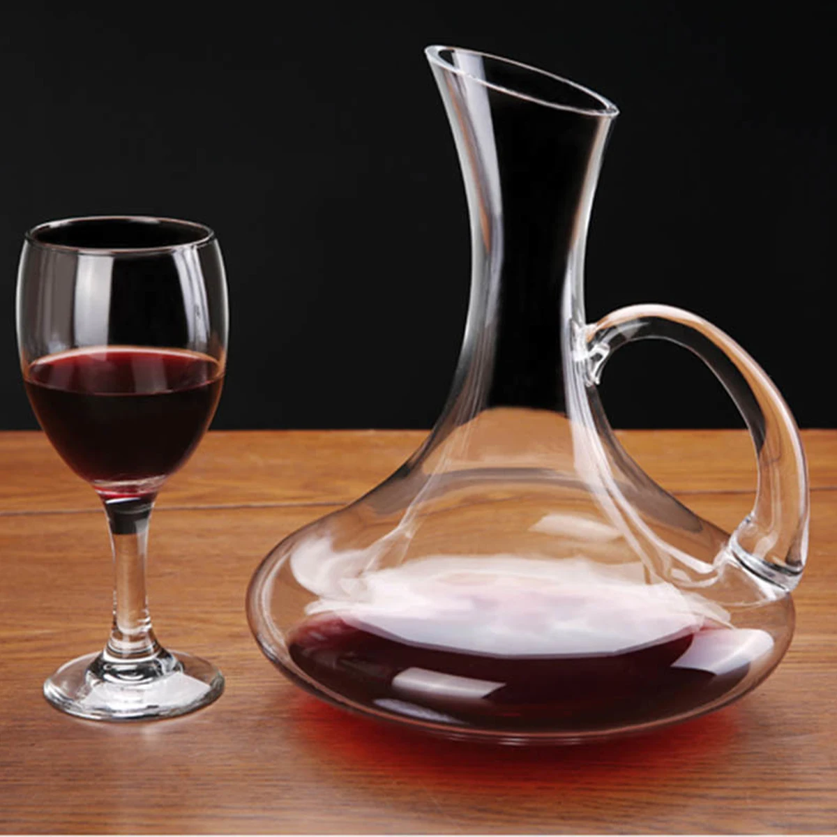Acrylic Fake Wine Glass, Realistic Prank Party Prop for Decoration, Unbreakable Bar Display, Themed Event Centerpiece