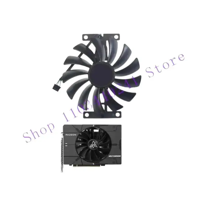 

"95 мм CF1015U12S Вентилятор видеокарты для вентилятора VASTARMOR Radeon RX 6500 XT EXPLORER ~+=/