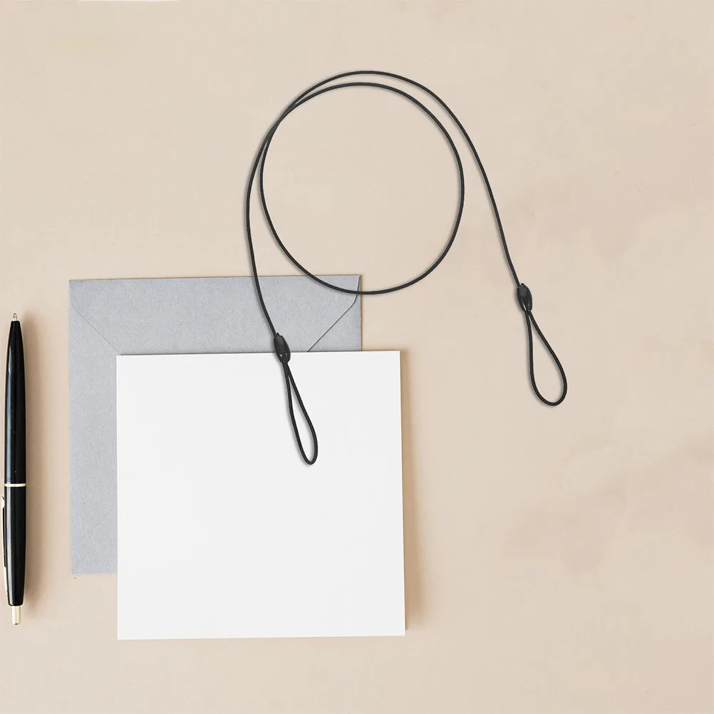 

8Pcs Elastic Badge Lanyard Multifunction Retractable Strap for Id Cards Stylus Pen Mask Holder Anti Lost Spring Cord