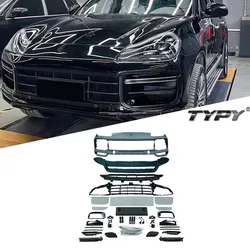 Car Bodykit For Porsche Cayenne 957 2007-2010 Upgrade Modified to NEW Cayenne Turbo 2023 Styling bodykit Accessories