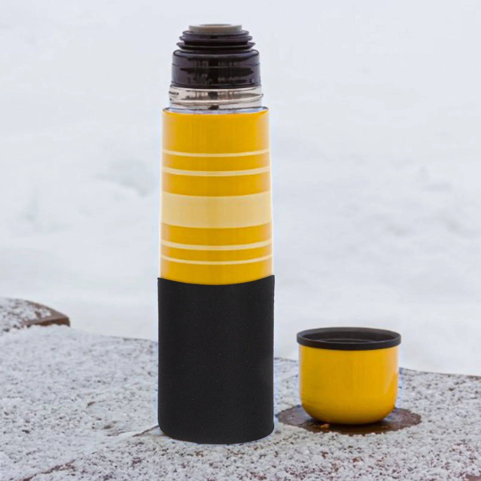 10Pcs Slim Ring-Pull Can Covers Lightweight Reusable Beverage Sleeve Collapsible Bottle Insulators Heat Cold Protection Outdoor
