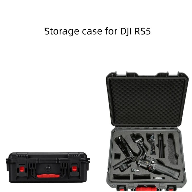 

For DJI RS5 Explosion-Proof Case Storage Box Hard-Shell Storage Case Anti-compression and Anti-shock