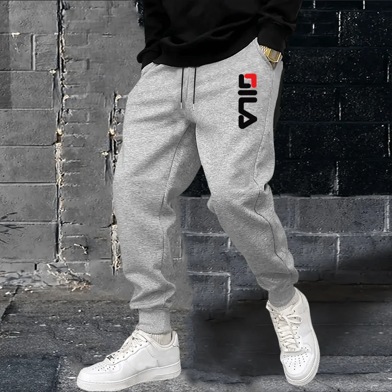 2025 Men Casual Fashion Sports Pants Gym Sport Trousers for Men Jogger Sweatpantsrunning Workout Jogging Long Pants