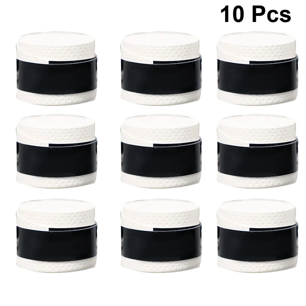 

10Pcs Premium Racket Overgrip Set Thin Lightweight Anti-Slip Grip Tape for Tennis Badminton Squash Pickleball and Fishing Rods