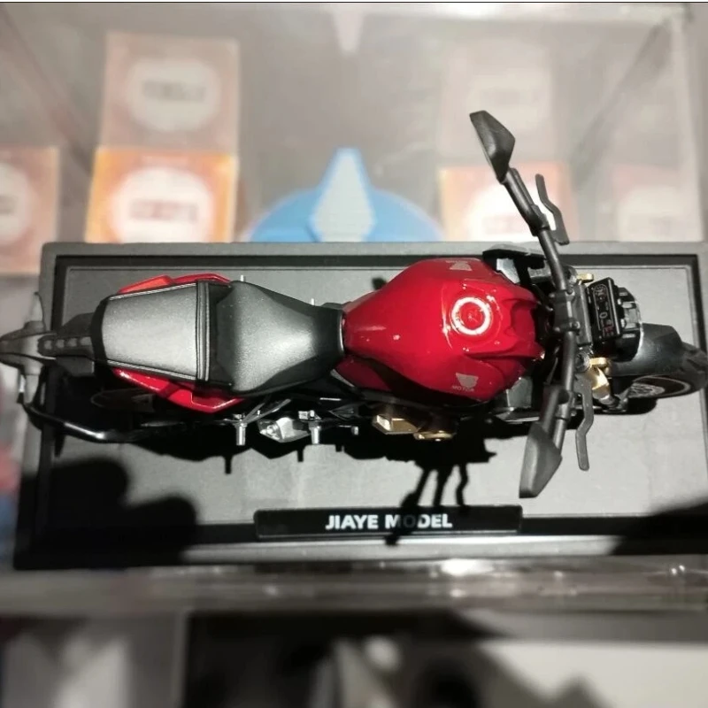 Schaal 1:12 Honda Cb650 Hp4 Motorfiets Model Speelgoed Legering Diecast Schokabsorptie Miniatuur Racing Motor Modellen Voor Vriend Geschenken