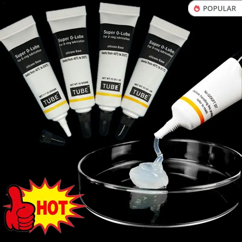 

New 10g High Grade Silicon Grease Lubricant Super O-lube O Lubrication For O Maintenance Of Aquarium Filter Tank