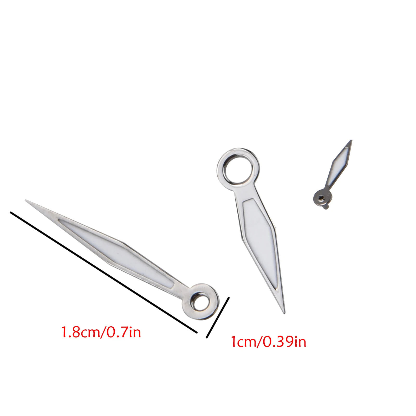 Parnis Green Luminous Watch Hands Watch Hands Needles Pins For ETA 6497/6498 For Seagull ST3600 / ST3620 Movement image 6