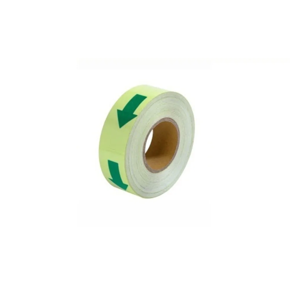 

5M Length Emergency Exit Luminous Tape Waterproof Safety Exit Marker Anti-Slip Floor Marker Sign Arrow Design Glow ln The Dark
