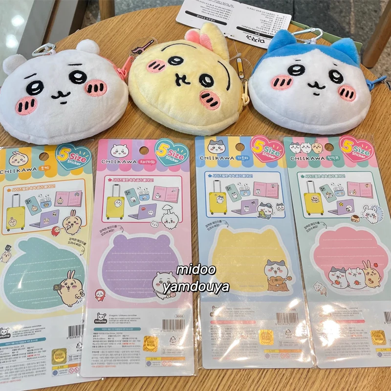 Chiikawass Sticker Hachiware Usagi Creative Drop Glue Stereo Sticker Decorative Computer with Diy Decorative Stickers Girl Gifts image 2