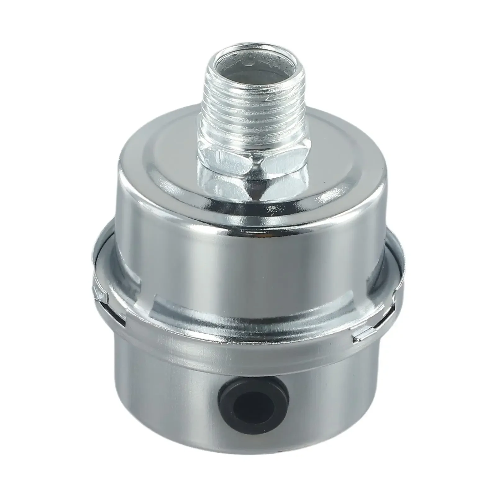 12.5/16/20mm Portable Metal Air Filter Oil-Free Muffler Intake Filter Air Compressor Pump Accessories Squelch Muffler Hot