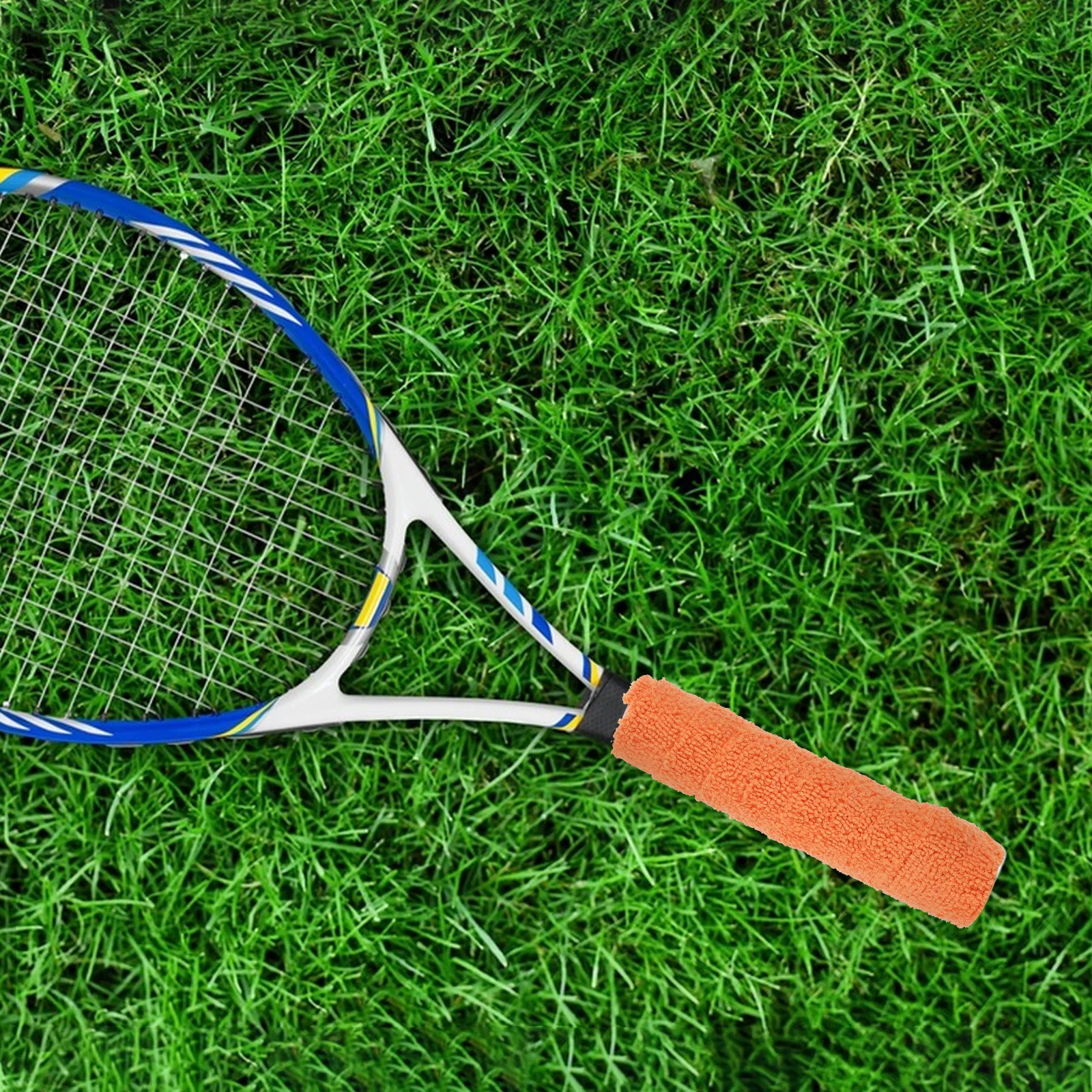 

1 Roll Fiber Tennis Racket Grip Tape Towel Sweat Absorbent Non Slip Overgrip for Tennis Badminton Rackets Sports Accessories
