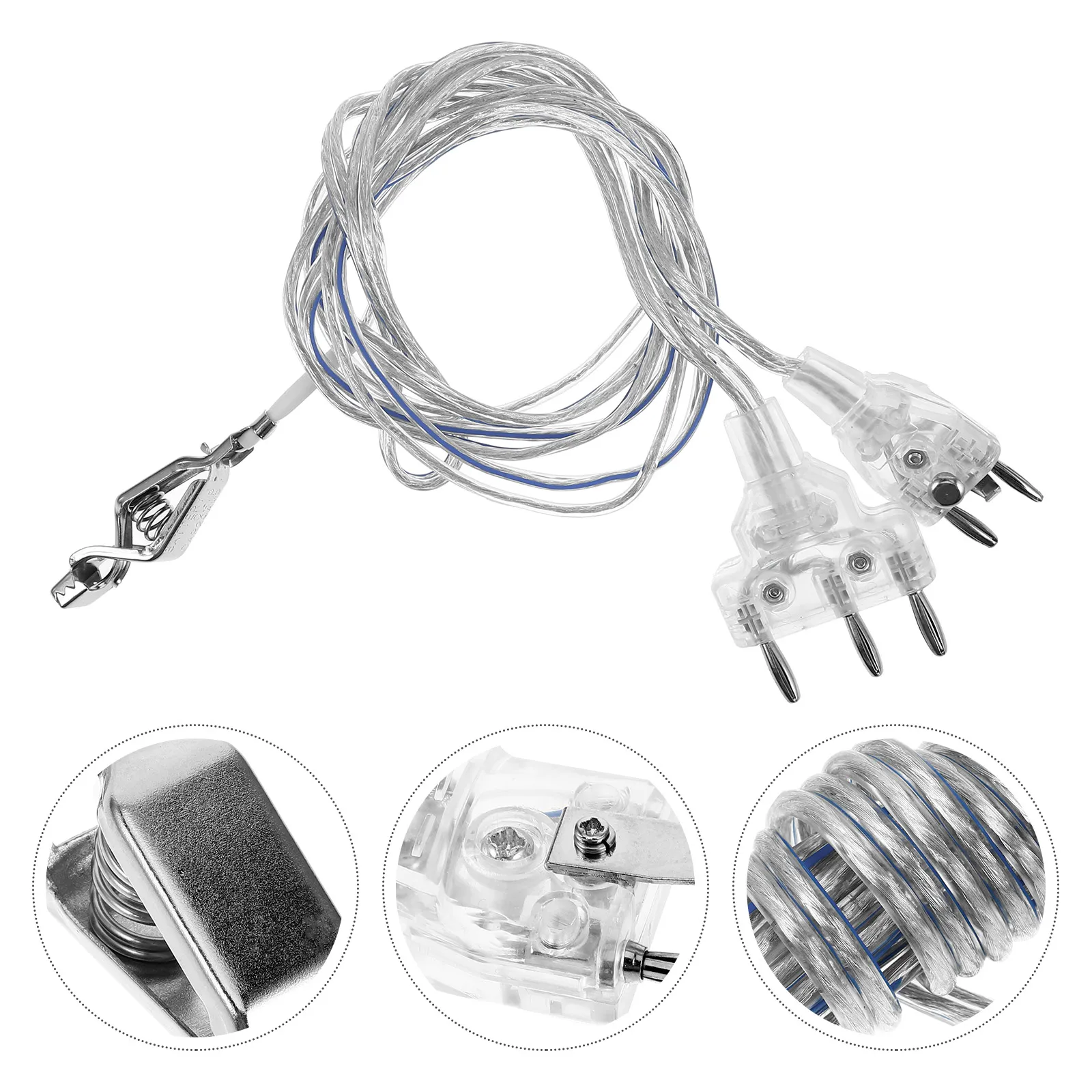 

Fencing Electric Conductor Wire Epee Foil Cord Transparent Body Child Multi Function Fencing Equipment High