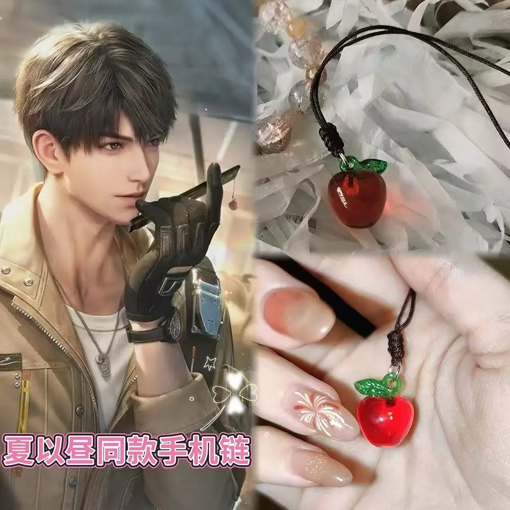 

Game Love and Deepspace Rafayel Phone Chain Fish Tail Pendant Keyring Bag Keychain Cosplay Doll for Kids Birthday Gift
