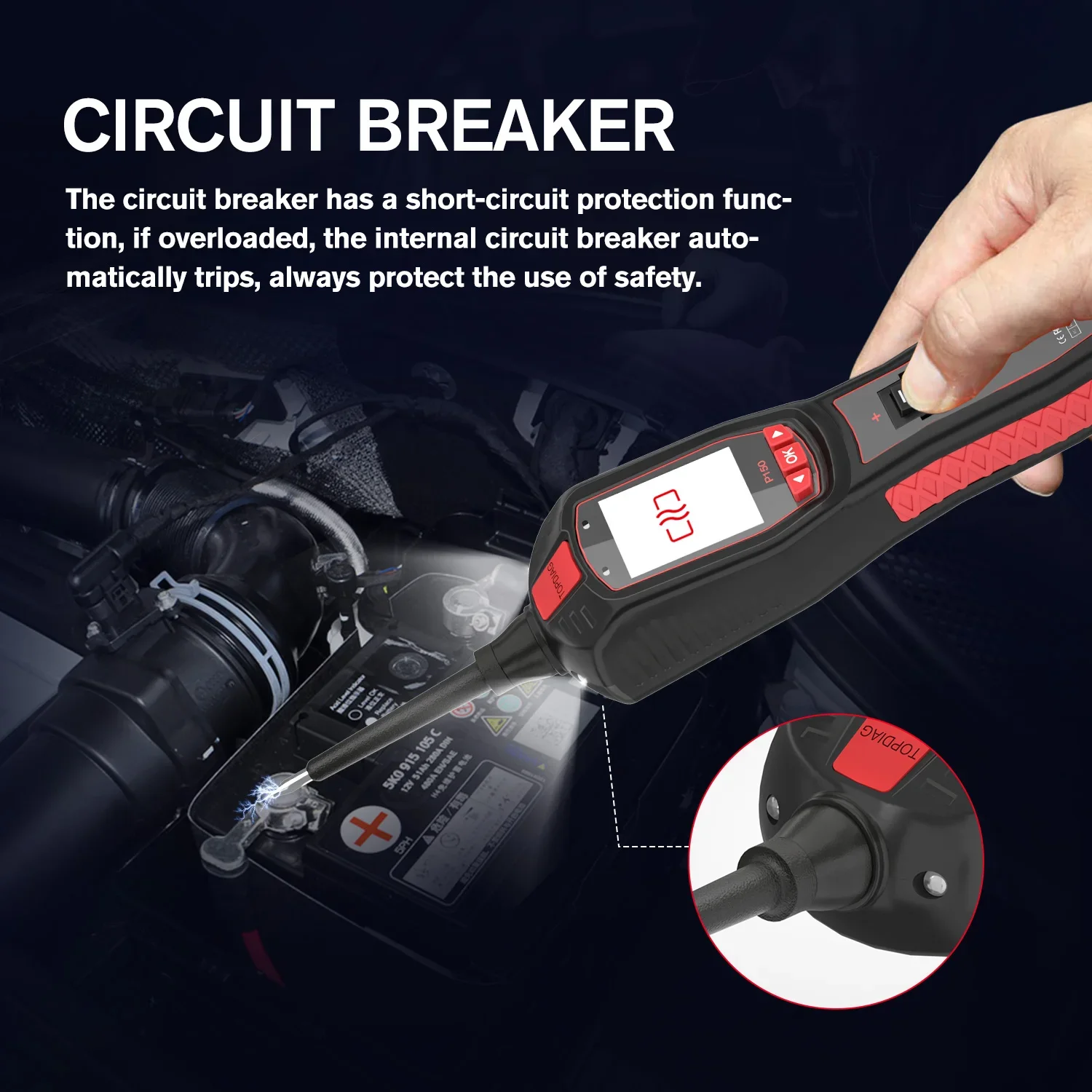 VESSTEK-TopDiag P150 Car Circu - Power Tools In Automotive 评论和价格