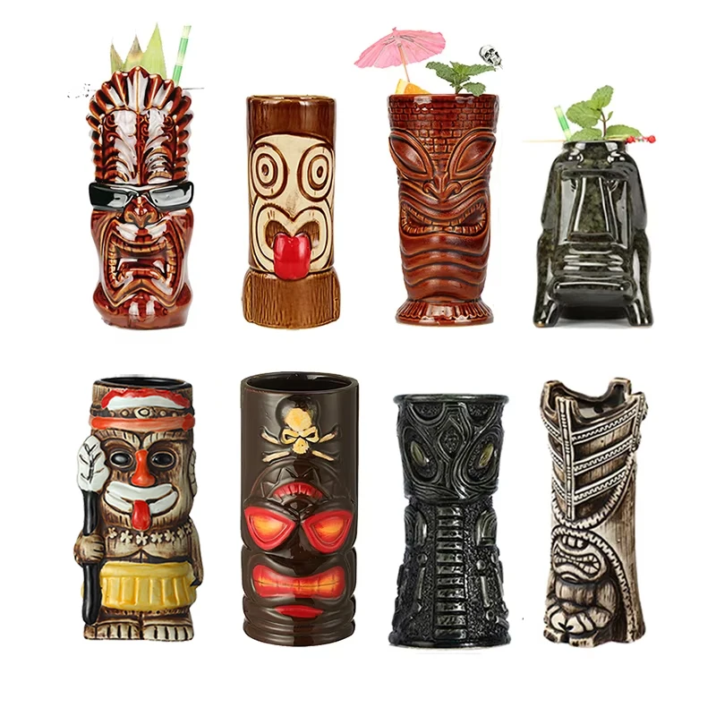 Tazze Hawaii Tiki Tazza Da Cocktail Tazza Da Birra Tazza Da Vino Tazze Tiki In Ceramica