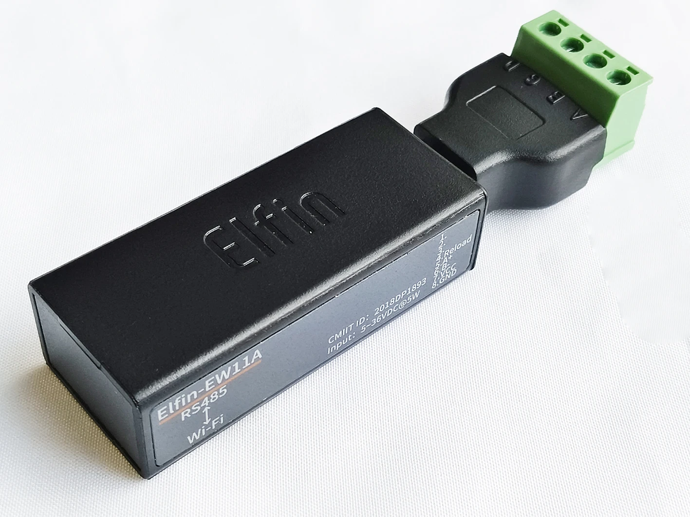 

Serial Port RS485 to WiFi Serial Device Server Elfin-EW11 Support TCP/IP Telnet Modbus TCP Protocol IOT Data Transfer Converter