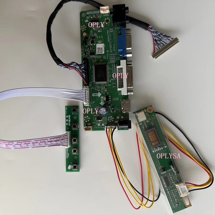 

M.NT68676 Controller board kit HDMI-compatible VGA DVI for LQ164M1LD4C LTN160HT01 1920X1080 Panel Screen LED monitor display DIY
