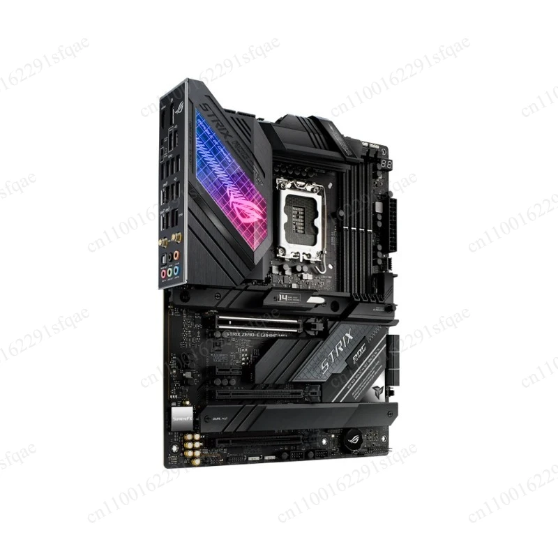 Tarjeta Madre Z690-E GAMING WIFI ROG STRIX con Socket LGA 1700 para Intel de 12.ª Generación, Compatible con DDR5, PCI-E 5.0, ATX