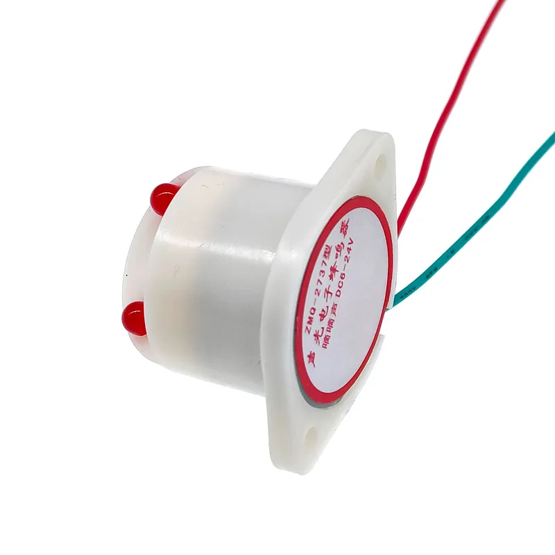 ZMQ-2737 High-decibel Electronic Buzzer Beep Alarm DC6-24V Acousto-optic Alarm Indicator Light IP54 Lamp image 5