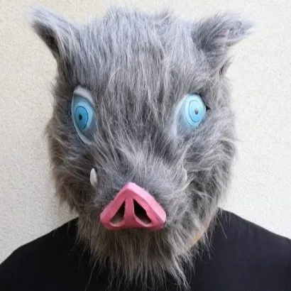 Pig Mask Headgear Cosplay Prop for Halloween Anime Stage Performance 6
