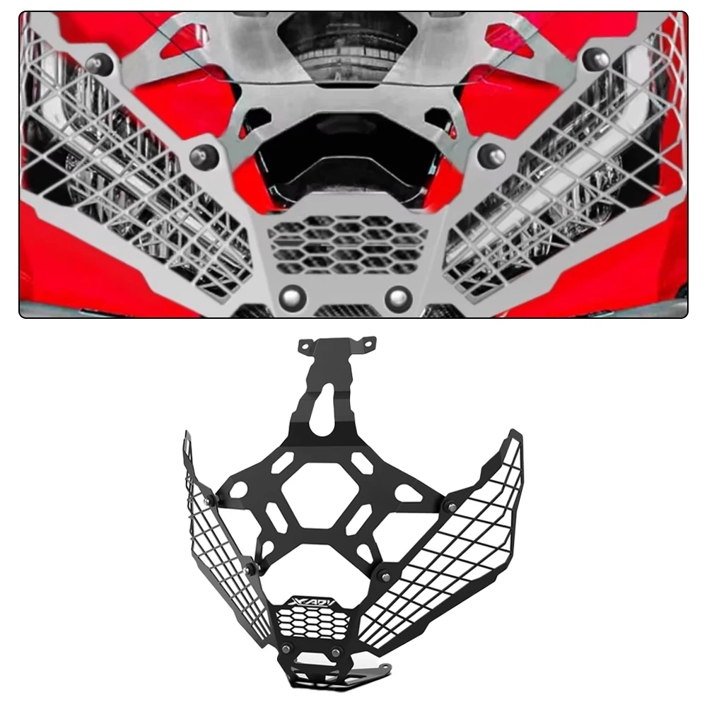 

For Honda XADV750 XADV 750 X-ADV750 XADV X ADV 750 2021-2025 2026 2024 2023 Headlight Head Lamp Grille Guard Cover Protector