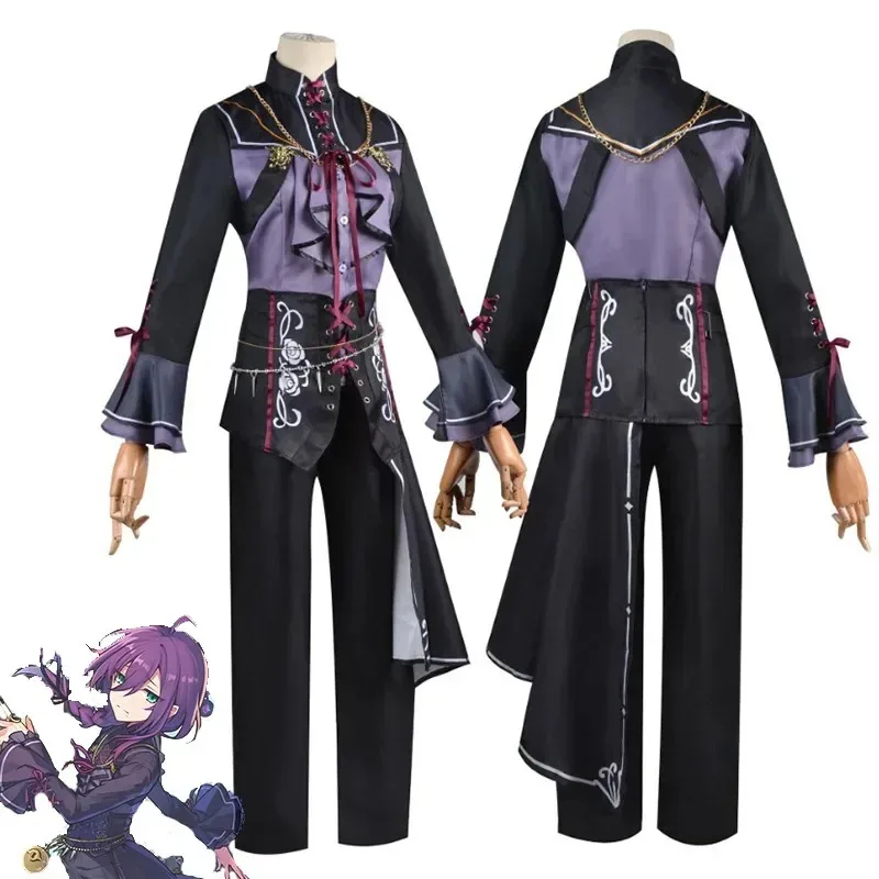 

Game Ensemble Stars Music Distorted Heart Ayase Mayoi Costume Cosplay Stage Uniform Props Accessories Full Set Carnival Dress Up