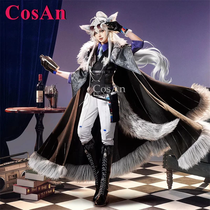 

CosAn Game Arknights Lappland The Decadenza Cosplay Costumes Disorderly Humility Gorgeous Combat Uniform Role Play Clothing S-XL