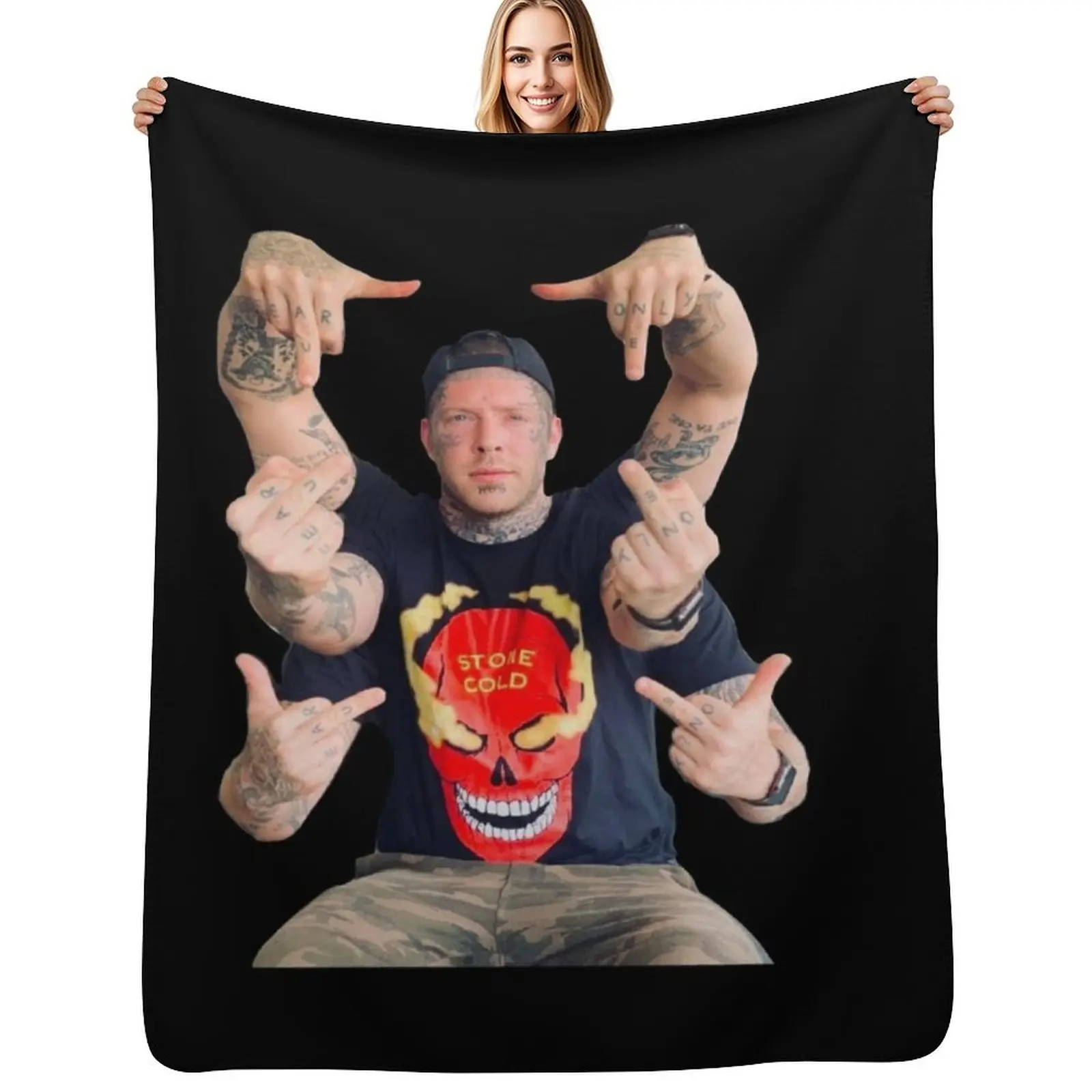 Tom MacDonald Throw Blanket Ultra Soft Flannel Fleece Blanket for All Seasons