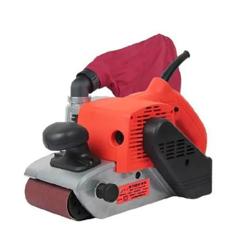 

09816 НОВАЯ 4-дюймовая ленточная машина, бытовая портативная маленькая наждачная бумага, плоскость, полировка, промышленный шлифовальный станок
