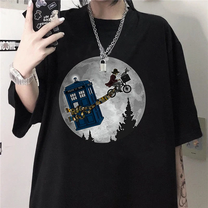 New Doctor Who Printing T-shirt Fashion Unisex Short Sleeve Summer Cool Hip Hop Top Tee