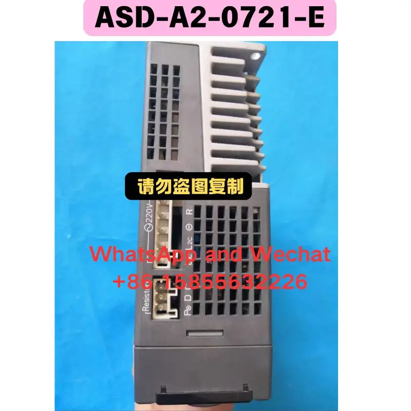 Used OEM disassembled parts ASD-A2-0721-E servo driver Functional test OK