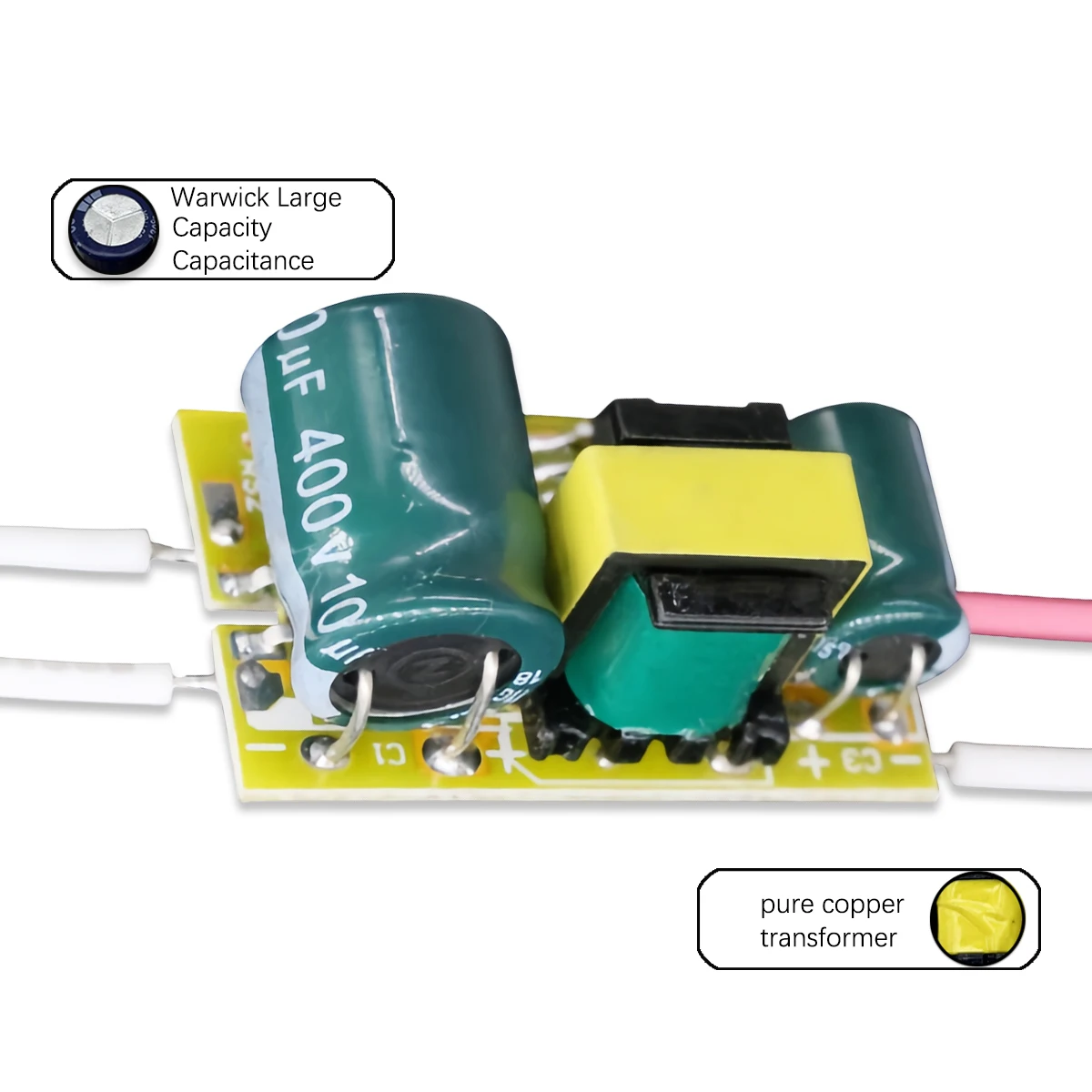 9-18W Non-Isolated LED Driver for T12 Glass Tube LED Fixtures, Office Linear Track Lights, and Tube End Caps