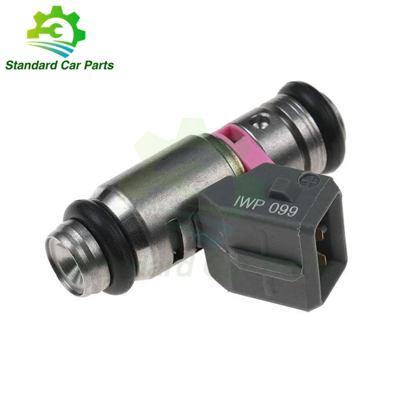 1pcs 2pins Fuel Injector Nozzle IWP099 For Renault Clio II Thalia Kangoo Twingo Symbol 1.2 16V